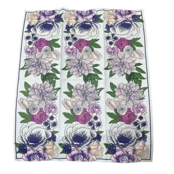 Lot 8 New Paper Napkin Assortment Floral Paris For Decoupage Large 16x13 & 9.5 - Picture 14 of 16